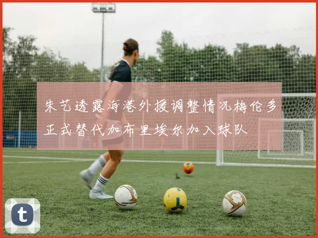 朱艺透露海港外援调整情况梅伦多正式替代加布里埃尔加入球队